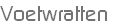 Voetwratten